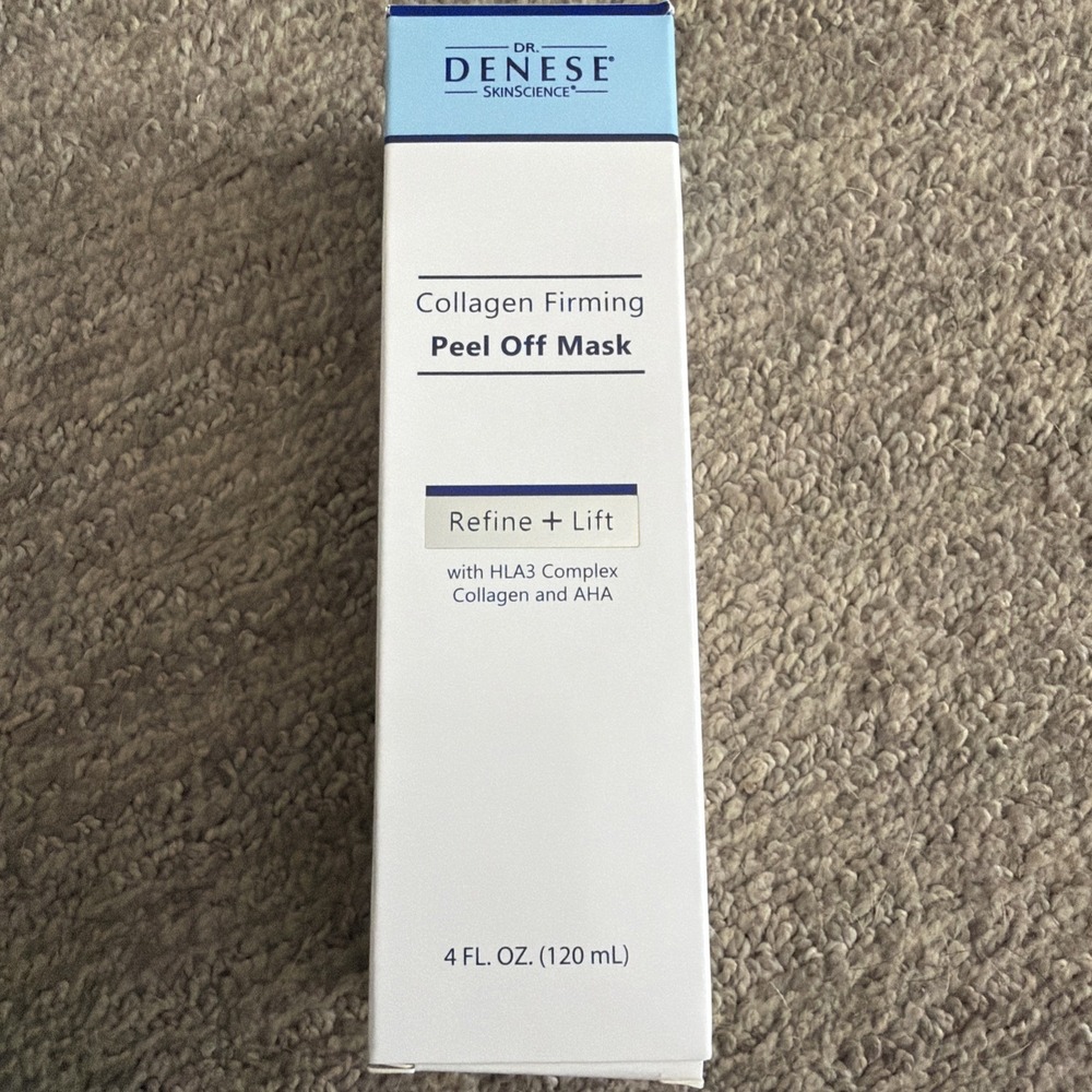 Dr. Denese Collagen Firming Peel Off Mask 4oz. **Sealed**